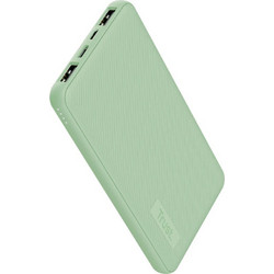 Trust 25029 Power Bank 10000mAh 15W με 2 Θύρες USB-A & Θύρα USB-C Green
