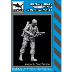 Black dog US Navy Seals Vietnam No3 Φιγούρα Μοντελισμού Ρητίνης 1:35