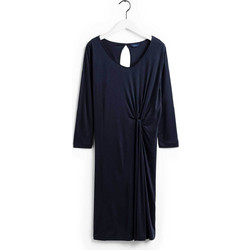 Gant Midi Βραδινό Φόρεμα Navy Μπλε 4204340