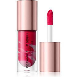 Makeup Revolution Ceramide Swirl Bitten Red Lip Gloss 4.5ml