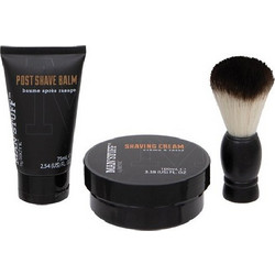 Technic Man Stuff Shaving Cream 100ml + Post Shave Balm 75ml + Shaving Brush 1τμχ