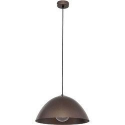 TK Lighting Faro 4332 Κρεμαστό Φωτιστικό Οροφής Μονόφωτο E27 Καφέ