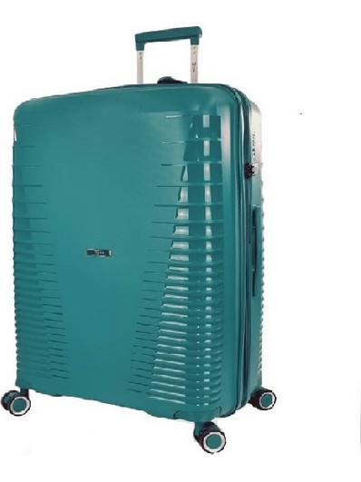Rain RB8018C Βαλίτσα Καμπίνας 55x40x20cm με 4 Ρόδες Βεραμάν