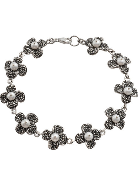 Silverline Γυναικείο Βραχιόλι από Ασήμι 925 με Πέρλα 0230198901
