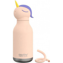 Asobu Bestie Unicorn Παιδικό Παγούρι Θερμός Ανοξείδωτο BPA Free Ροζ 460ml
