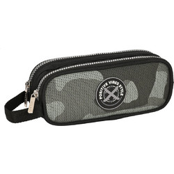 Safta Stone Κασετίνα με 2 Θήκες Μαύρη S4310750