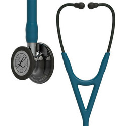 3M Littmann Cardiology IV Παιδιατρικό Καρδιολογικό Στηθοσκόπιο Non Chill με Διπλό Κώδωνα Caribbean Blue Polish Smoke 6234