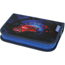 Herlitz Hight Speed Κασετίνα Γεμάτη Navy Μπλε 50046409