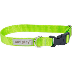 Amiplay Samba Κολάρο Σκύλου Πράσινο 1.5x25-40cm