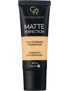 Golden Rose Matte Perfection 02 Warm Liquid Foundation SPF15 35ml