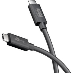 Goobay USB-C to USB-C 240W 1.2m Black 74376