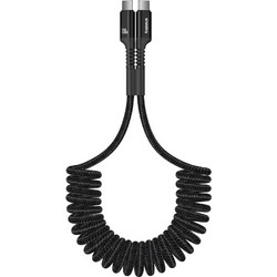 Baseus Braided Spiral USB-C to USB-C 100W 1m Black P10320203111-00