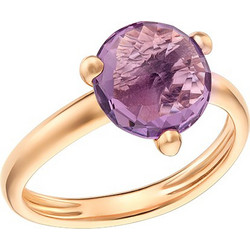 Very Gavello Dolcevita Γυναικείο Δαχτυλίδι από Ροζ Χρυσό 18K με Αμέθυστο 18KA1850-5