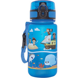 Alpintec Pirates Παιδικό Παγούρι Πλαστικό BPA Free Γαλάζιο 350ml