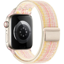 Hoco Watchband WA25 Λουράκι Υφασμάτινο Starlight / Pink (Apple Watch 38 / 40 / 41mm)