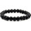 Legend Accessories Βραχιόλι με Αμέθυστο LGD-BR-2017/BLACK