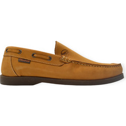 Commanchero Ανδρικά Μοκασίνια Loafers Δερμάτινα Πορτοκαλί 2012