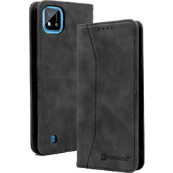 Bodycell Pu Leather Book Black (Realme C11 2021)