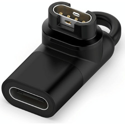 Adapter USB-C Φορτιστής Smartwatch για Garmin Venu 2 / Vivomove / Enduro / Forerunner / Approach Black