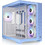 Thermaltake View 380 TG Hydrangea Blue Gaming Midi Tower Κουτί Υπολογιστή RGB με Πλαϊνό Παράθυρο