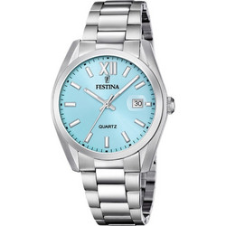 Festina Ανδρικό Ρολόι με Ασημί Μεταλλικό Μπρασελέ F20707/2