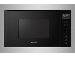 Brandt BMG2120X Εντοιχιζόμενος Φούρνος Μικροκυμάτων με Grill 25lt Inox