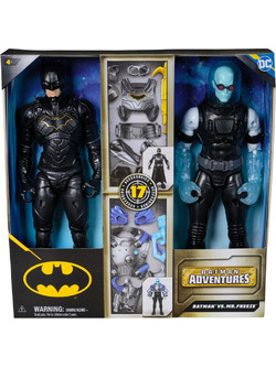 Spin Master Batman Adventures Batman vs Mr. Freeze Σετ Φιγούρες Δράσης για 4+ Ετών