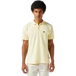 Wrangler Ανδρική Μπλούζα Polo Κοντομάνικη Κίτρινη 112350394