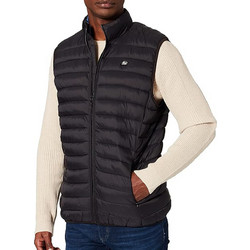 Blend Αμάνικο Ανδρικό Μπουφάν Puffer Μαύρο 20712463-194007