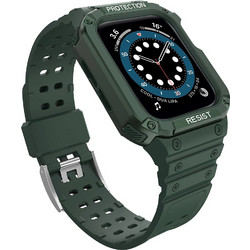 Hurtel Protect Λουράκι Σιλικόνης Green (Apple Watch 38 / 40 / 41mm)