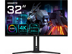Gigabyte Aorus FO32U2 QD-OLED HDR Gaming Monitor 31.5" 3840x2160 4K UHD 240Hz 0.03ms