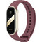Mijobs Solid Λουράκι Σιλικόνης Wine Red (Xiaomi Mi Band 8)