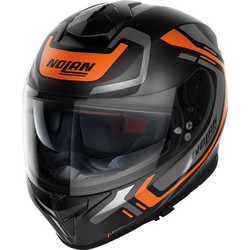 Nolan N80-8 Black Orange 41 Κράνος Μηχανής Full Face 1640gr
