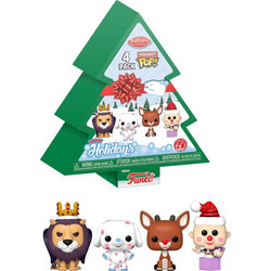 Funko Pocket Pop! Tree Holiday Rudolph The Red-Nodes Reindeer 4-Pack