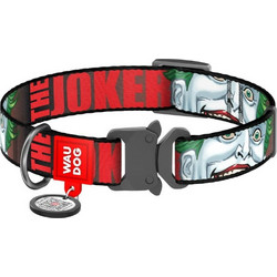 Waudog DC The Joker Metal Κολάρο Σκύλου Πολύχρωμο 2.5x31-49cm
