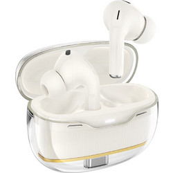 Hoco EW54 Ακουστικά Bluetooth In Ear Milky White