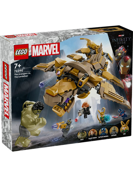 Lego Marvel Avengers vs. The Leviathan για 7+ Ετών 76290
