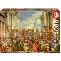 Puzzle Educa Paolo Veronese The Wedding At Cana 4000 Κομμάτια