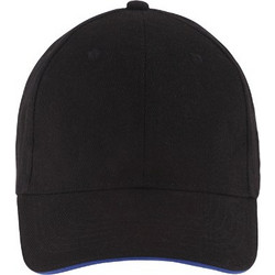 Sol's Buffalo Ανδρικό Καπέλο Jockey Υφασμάτινο Μαύρο 88100-100