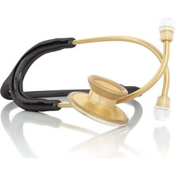 MDF Instruments Acoustica (R) Καρδιολογικό Στηθοσκόπιο με Διπλό Κώδωνα Black Gold