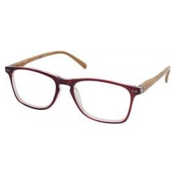 EyeLead E213 Γυαλιά Πρεσβυωπίας +3.50 Κοκάλινα Ξύλινα Καφέ Μπορντό