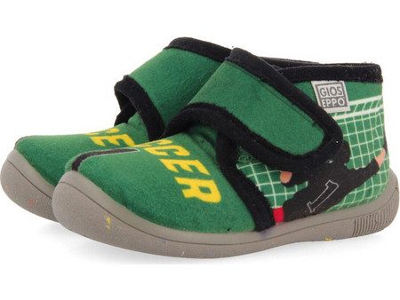 Gioseppo Χειμερινές Παιδικές Παντόφλες Μποτάκια για Αγόρια Πράσινες 64271