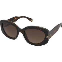 Marc Jacobs MARC1099/S 086/HA Γυναικεία Γυαλιά Ηλίου Οβάλ Κοκάλινα Ταρταρούγα με Καφέ Φακό