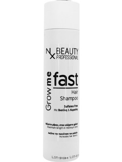 NX Beauty Grow Me Fast Σαμπουάν για Επανόρθωση 250ml