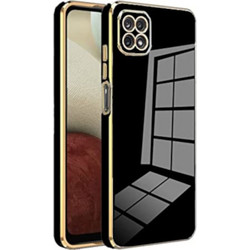 Bodycell Gold Plated Back Cover Black (Samsung Galaxy A22 5G)