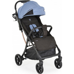 Moni Cardi Καρότσι Μωρού Μπαστούνι Light Blue