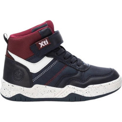 Xti Παιδικά Sneakers Μποτάκια Navy Μπλε Κόκκινα 64-0247