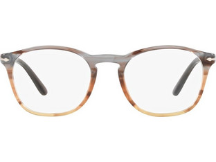 Persol PO3007V 1137 Ανδρικός Σκελετός Γυαλιών Οράσεως Κοκάλινος Γκρι