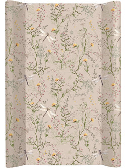 KikkaBoo Secret Garden Μαλακή Αλλαξιέρα Μωρού Πλαστική 80x50cm Μπεζ