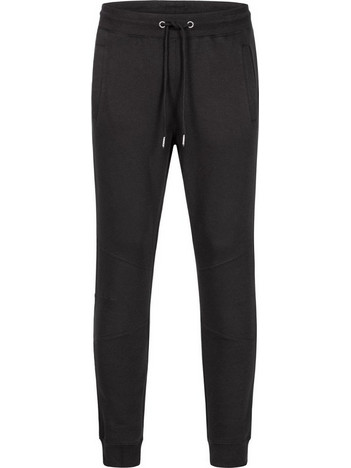 Explorer Ανδρικό Παντελόνι Φόρμας Fleece με Λάστιχο Μαύρο 2411108007